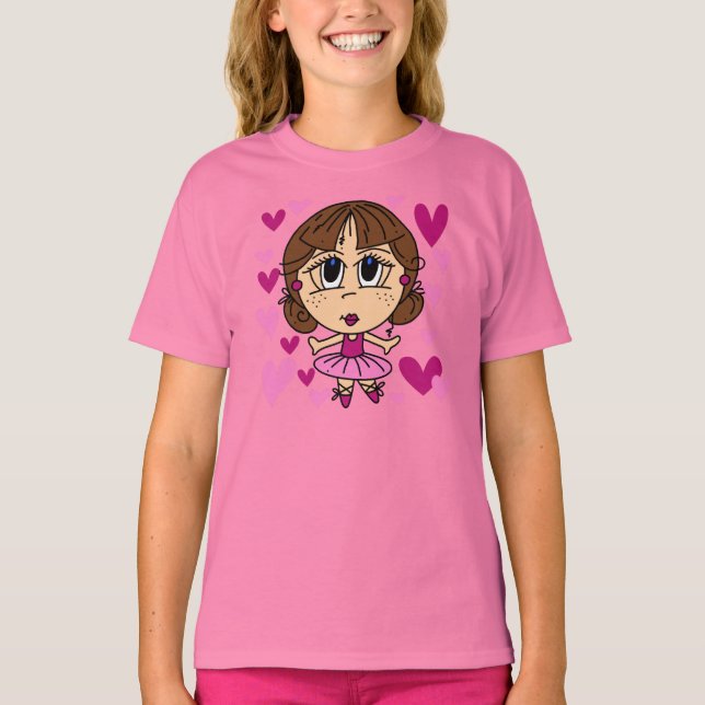 Ballerina Girl T-shirt (Framsida)