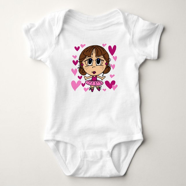 Ballerina Girl T-shirt (Framsida)