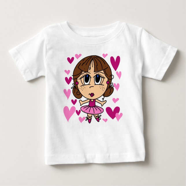 Ballerina Girl T-shirt (Framsida)