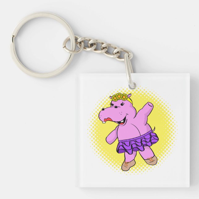 Ballerina Hippo med Tutu (Framsidan)