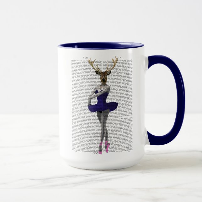 Ballerina Hjort i Blue Mugg (Höger)