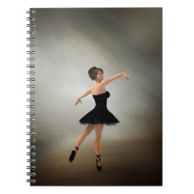 Ballerina i Black Dress