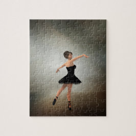 Ballerina i Black Dress Pussel