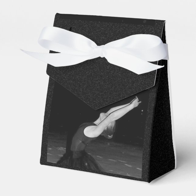 Ballerina i Snö - Presentaskar (Framsidan Sidan)