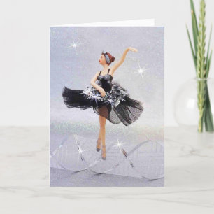 Ballerina i svart (profilera), kort