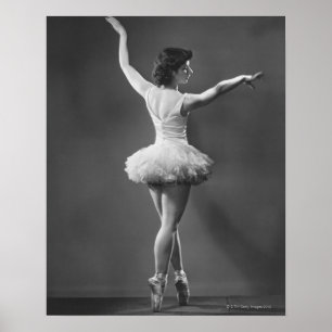 Ballerina i Tutu Poster