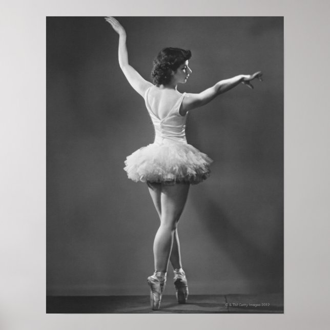 Ballerina i Tutu Poster (Framsidan)