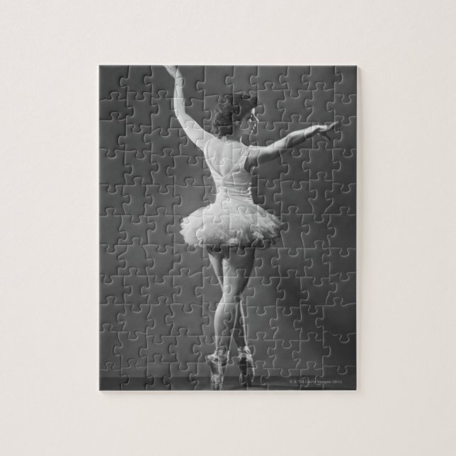 Ballerina i Tutu Pussel (Vertikal)