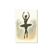 Ballerina in Graziöser Anmut - Sanfte Farben