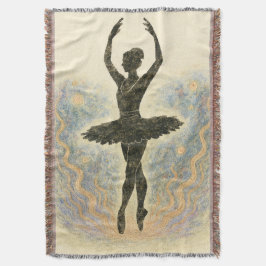 Ballerina in Graziöser Anmut - Sanfte Farben Filt