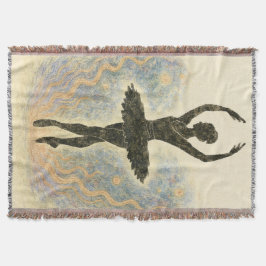 Ballerina in Graziöser Anmut - Sanfte Farben Filt