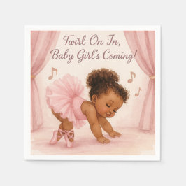 Ballerina in the Making Pappersservett