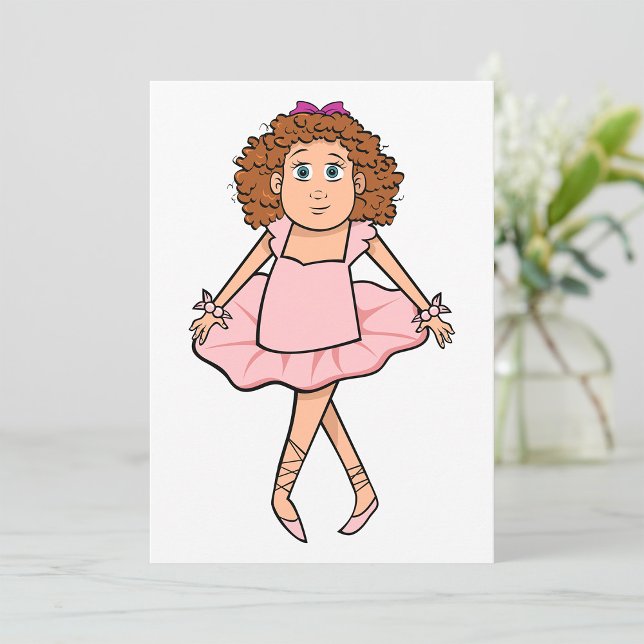 Ballerina Inbjudningar (Skapare uppladdad)