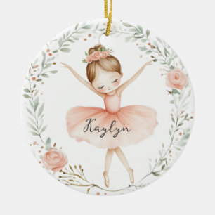 Ballerina Julgransprydnad Keramik