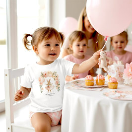 Ballerina Kanin Rose Arch Födelsedags Tjej T-Shirt