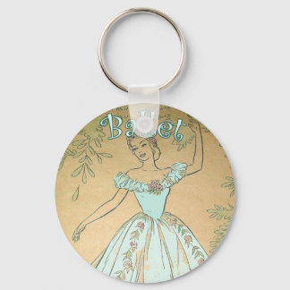 Ballerina Keychain Nyckelring