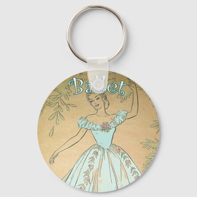 Ballerina Keychain Nyckelring (Framsida)