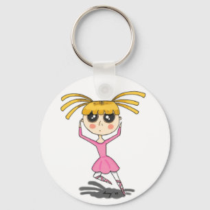 Ballerina Keychain Nyckelring