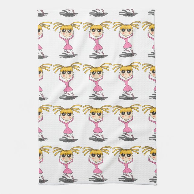 Ballerina Kitchen Towel Kökshandduk (Vertikal)