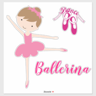 Ballerina Klistermärken