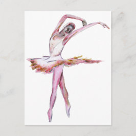 Ballerina, konsthantverk, kort, t-skjortor vykort