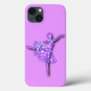 Ballerina Lila iphone case Ballet Dancer Woman