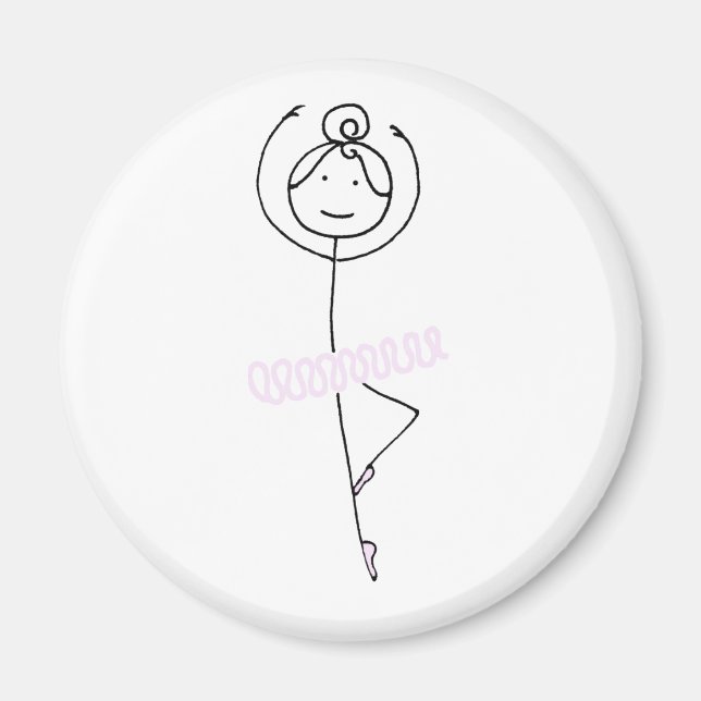 Ballerina Magnet (Framsidan)