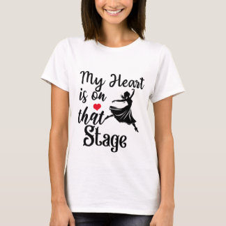 Ballerina Mamma Tee, Dance Mamma Shirt T