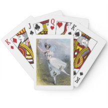 Ballerina Marie Taglioni-betalkort (Poker)