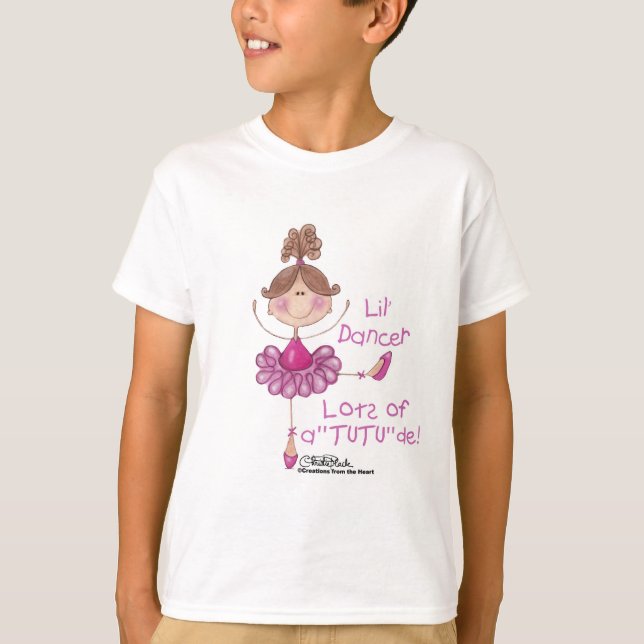 Ballerina med ATUTUde T-shirt (Framsida)