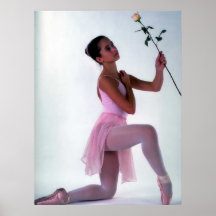 Ballerina med Flower