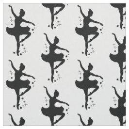 Ballerina med stjärnor i Silhouette Tyg