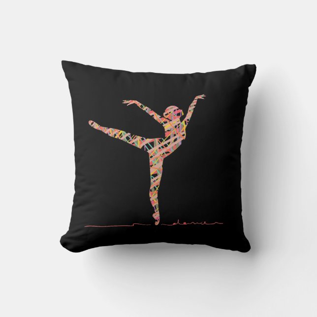 Ballerina modern dancer kudde (Framsida)