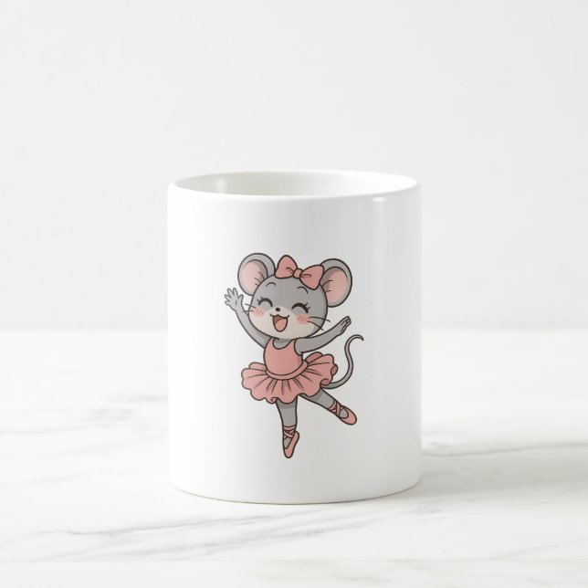 Ballerina Mouse Kaffemugg (Center)