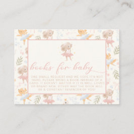 Ballerina Mouse Tutu Excited Bokar för Baby Tilläggskort