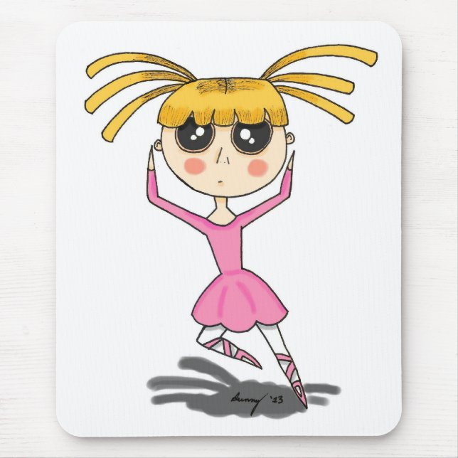 Ballerina Mousepad Musmatta (Framsidan)