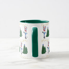 Ballerina New Year Black 325 ml Ringer Combo Mugg