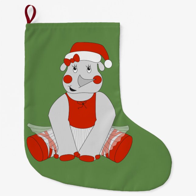 Ballerina Noshörning - Julspecial Stor Julstrumpa (Framsidan)