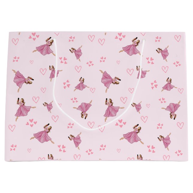 Ballerina Nutcracker Birthday Mönster (Framsidan)