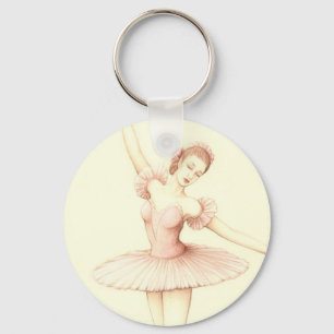 Ballerina Nyckelring