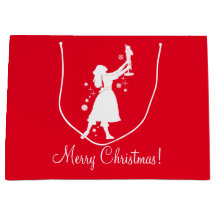 Ballerina och nötknäppare på jul