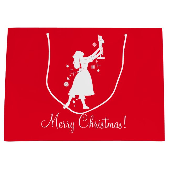 Ballerina och nötknäppare på jul (Framsidan)