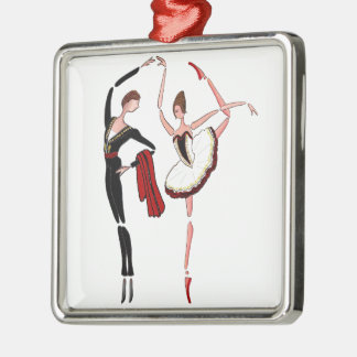 BALLERINA ORNAMEN FÖR UNIVERSITETSLÄRAREQUIXOTE JULGRANSPRYDNAD METALL