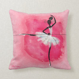 Ballerina på barren kudde