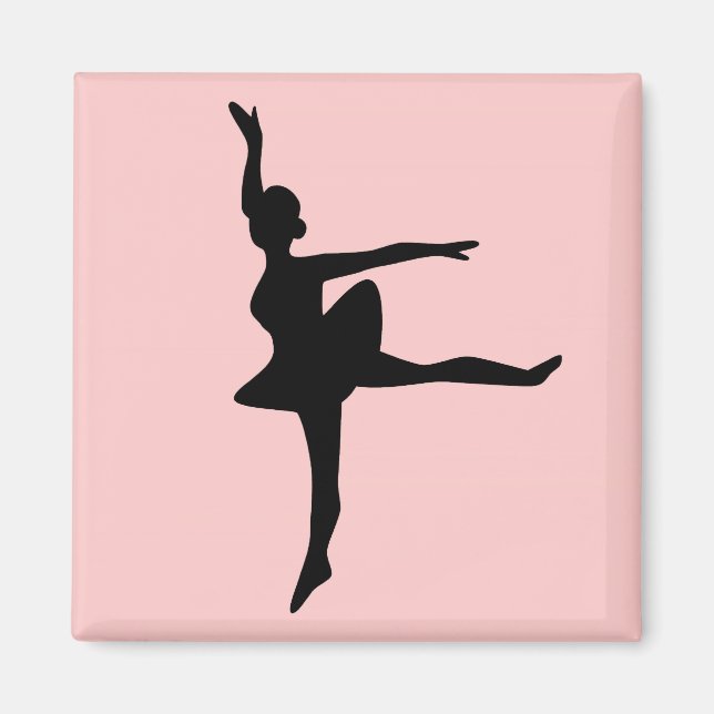Ballerina på  magnet (Framsidan)