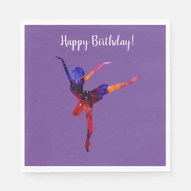 Ballerina Pappersservett (Framsidan)