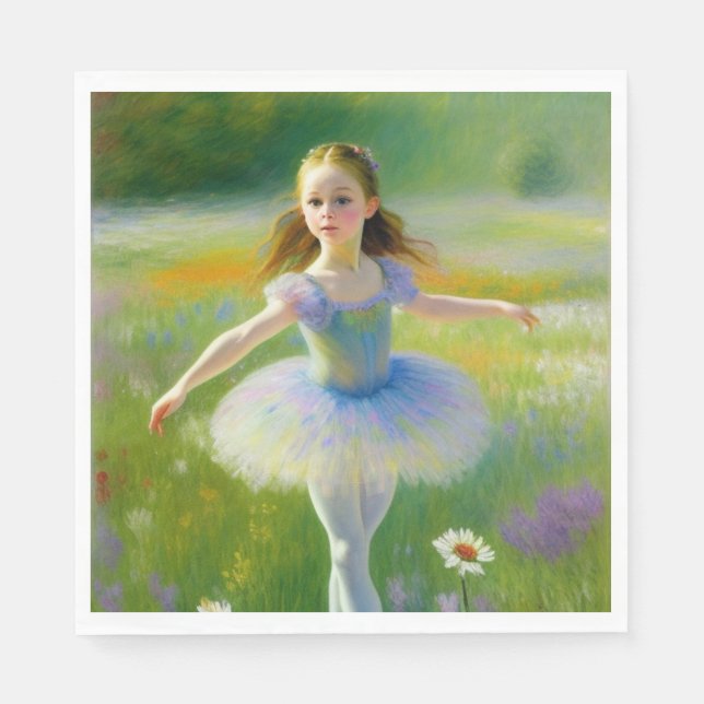 Ballerina Pappersservett (Framsidan)