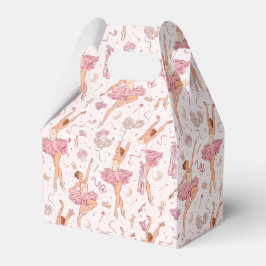 Ballerina Party favors - Födelsedag - Söt 16 Presentaskar