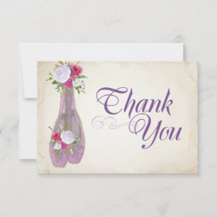 Ballerina Party Tack, Lila Tack Kort