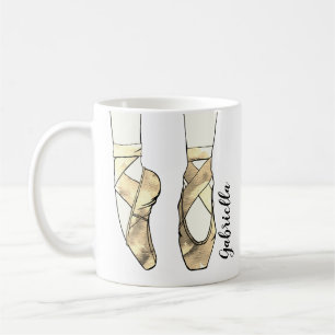 Ballerina Personlig Ballet Kaffemugg